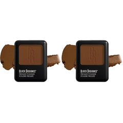 Black Radiance Natural Matte Foundation Powder, Minimizes Shine, Warm Hazelnut (Pack of 2)