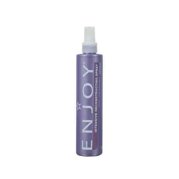 Enjoy Hair Care Intensive Reconstructing Spray - Amino Acid Formula for Curly Hair, Detangler , Styling Products, Anti Frizz , Color Safe, Sulfate Free - 10 Fl Oz
