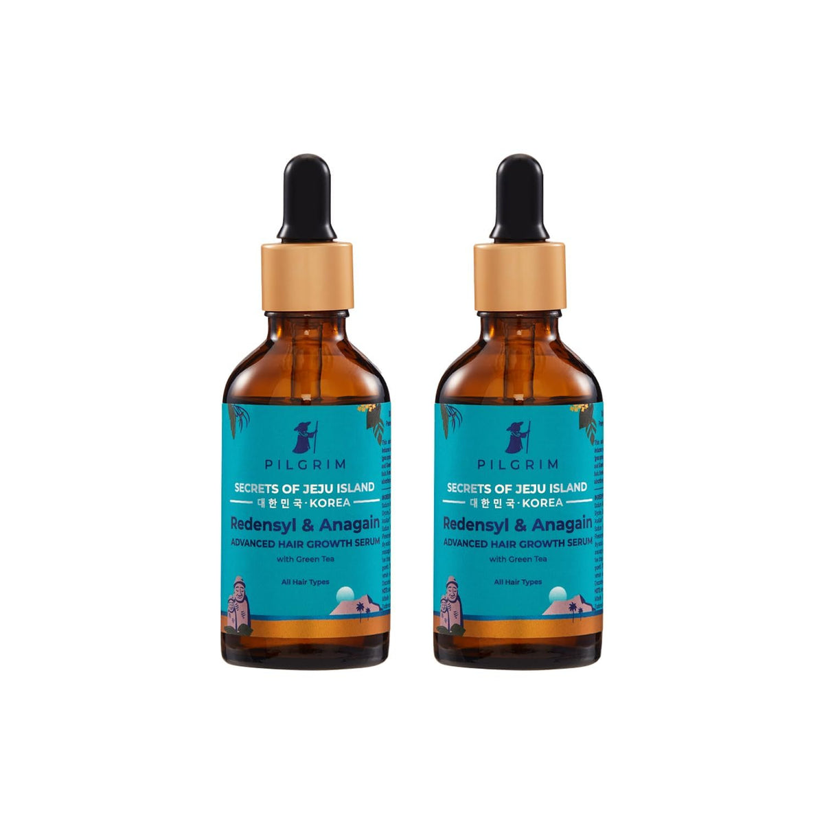 Pilgrim Redensyl 3% + Anagain 4% Advanced Hair Growth Serum With Natural Ingredients For Unisex, 100ml