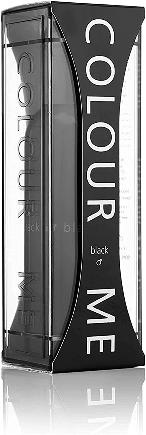 Colour Me Black - Fragrance for Men - 90ml Eau de Parfum, by Milton-Lloyd