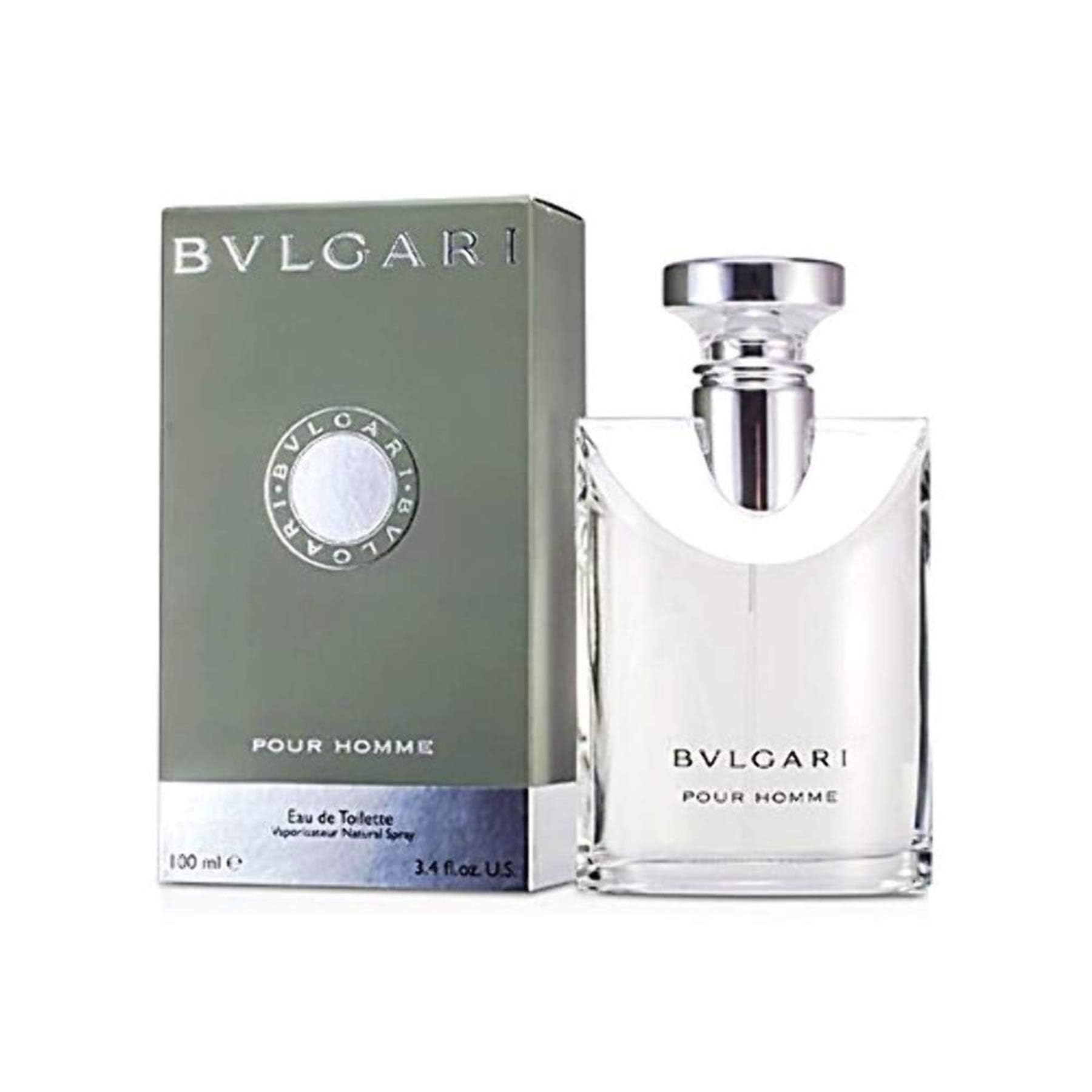 Bvlgari Pour Homme Eau de Toilette Spray for Men, 100 ml