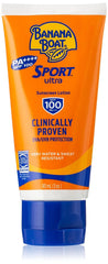 Banana Boat Sport Ultra Sunscreen Lotion-SPF100-UVA/UVB Protection-Clinically Proven- Very Water & Sweat Resistant-Lightweight-Non Greasy-Quick Absorption-Protection from Skinburn Damage-90ml