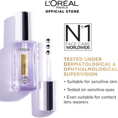 L’Oréal Paris Hyaluron Expert Hyaluronic Acid Eye Serum With 2.5% Hyaluronic Acid, Caffeine And Niacinamide - 20Ml