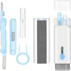 AtRyx Keyboard Cleaning Kit Laptop Cleaner, 7-in-1 Electronic Cleaner Kit, Multi-Function PC Electronic Cleaner Kit Spray for Monitor Cell Phone Bluetooth Headset Laptop Camera Lens
