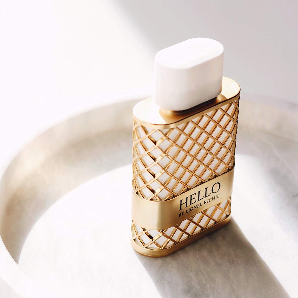 Lionel Richie Hello for Women - A Lush, Sweet, And Indulgent Fragrance - Light, Romantic Floral Chypre Eau De Parfum With Notes Of Pear And Jasmine - Fresh, Feminine, Long Lasting Scent - 1.7 oz