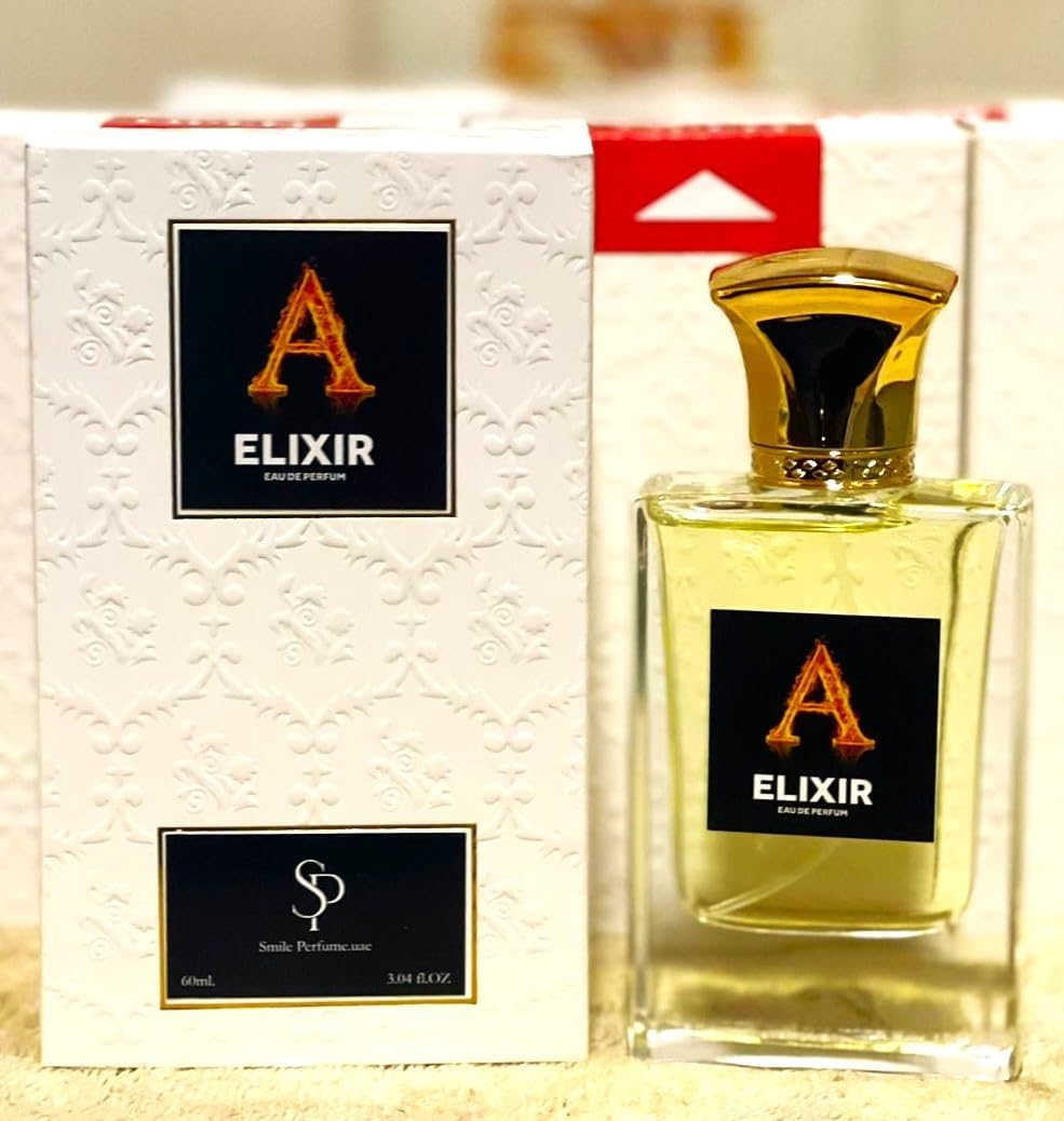 A Elixir Eau de Perfume for Men 60ml SMELL STRONGER WITH YOU OIL BASE PERFUME