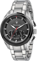 Maserati Men's Watch, TRAGUARDO Collection, Made of Steel - R8873612015 - Silver