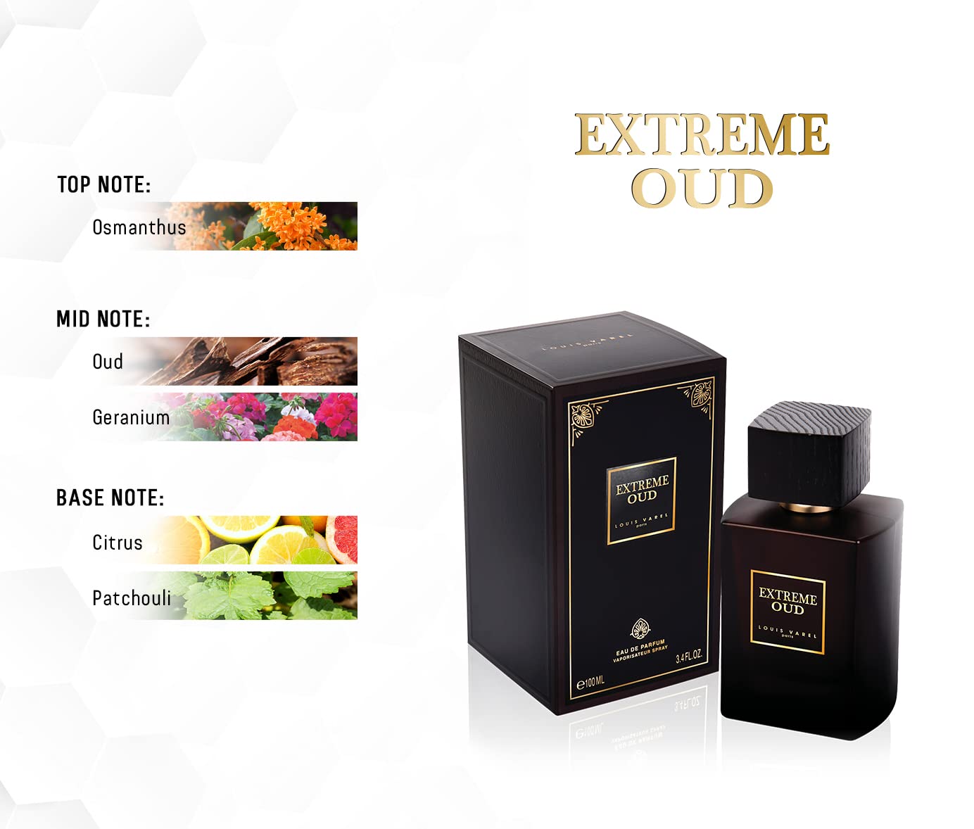 Louis Varel Extreme Oud EDP 100ML