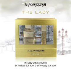 MARCO SERUSSI THE LADY EDP WOMEN 90ML + 20ML COFFRET
