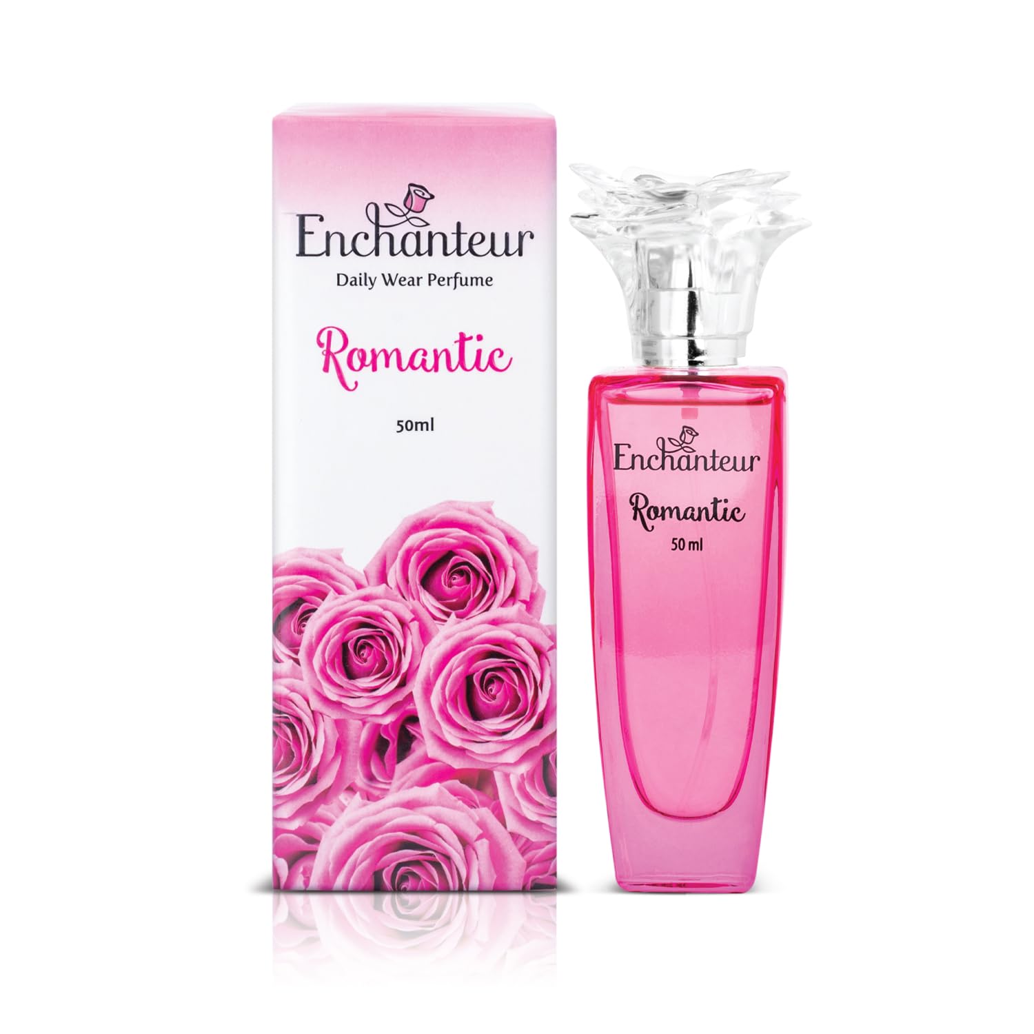 Enchanteur Romantic Liquid Jasmine Perfume For Women, 50Ml