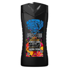 Axe Bodywash Skateboard & Fresh Roses for Men Paraben 250ml