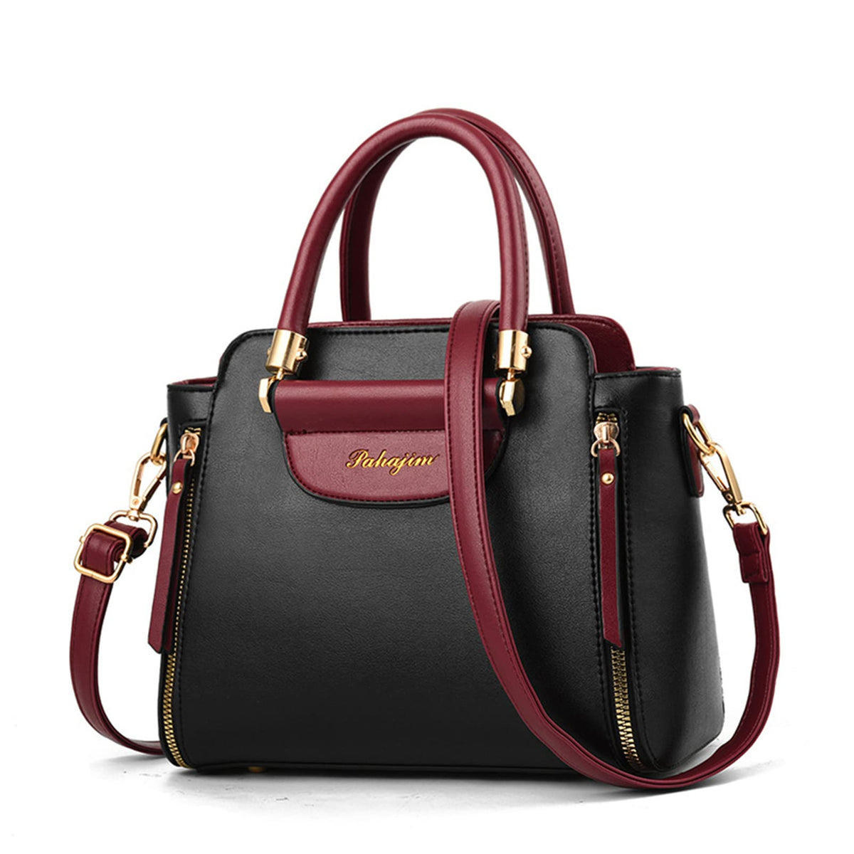 Crossbody Bags for Women Large Ladies PU Shoulder Bags Crossbody Top Handle Tote Bucket Bag Hobo Bags Handbags