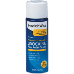 HealthWise 4% Lidocaine Pain Relief Spray, 4 oz
