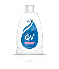 QV Skin Lotion, 250ml - Lightweight Moisturizer for Dry and Sensitive Skin, Fragrance-Free, Dermatologist Recommended