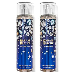 Bath & Body Works Dream Bright Fine Fragrance Body Mist Gift Set 16.0 Fl Oz (Pack of 2)