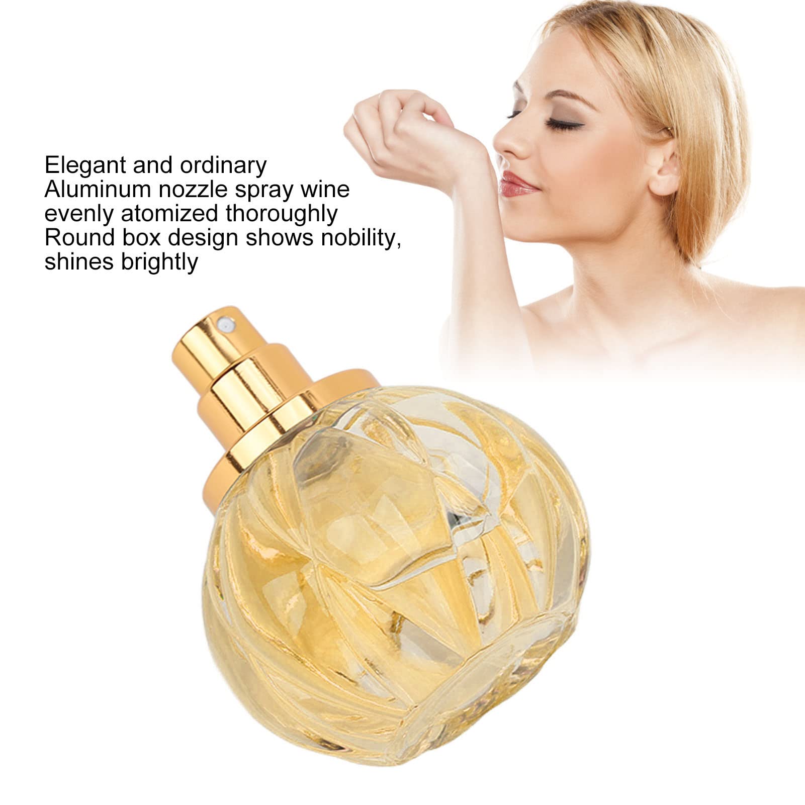 20ml Perfume Lasting, Transparent Lady Floral Light Perfume for Women Students(Yellow)