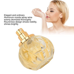 WHYQQ Transparent Lady Floral Light Perfume for Women, Students(Yellow)- 20ml