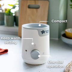 Tommee Tippee Easy Warm Baby Bottle And Food Warmer, White