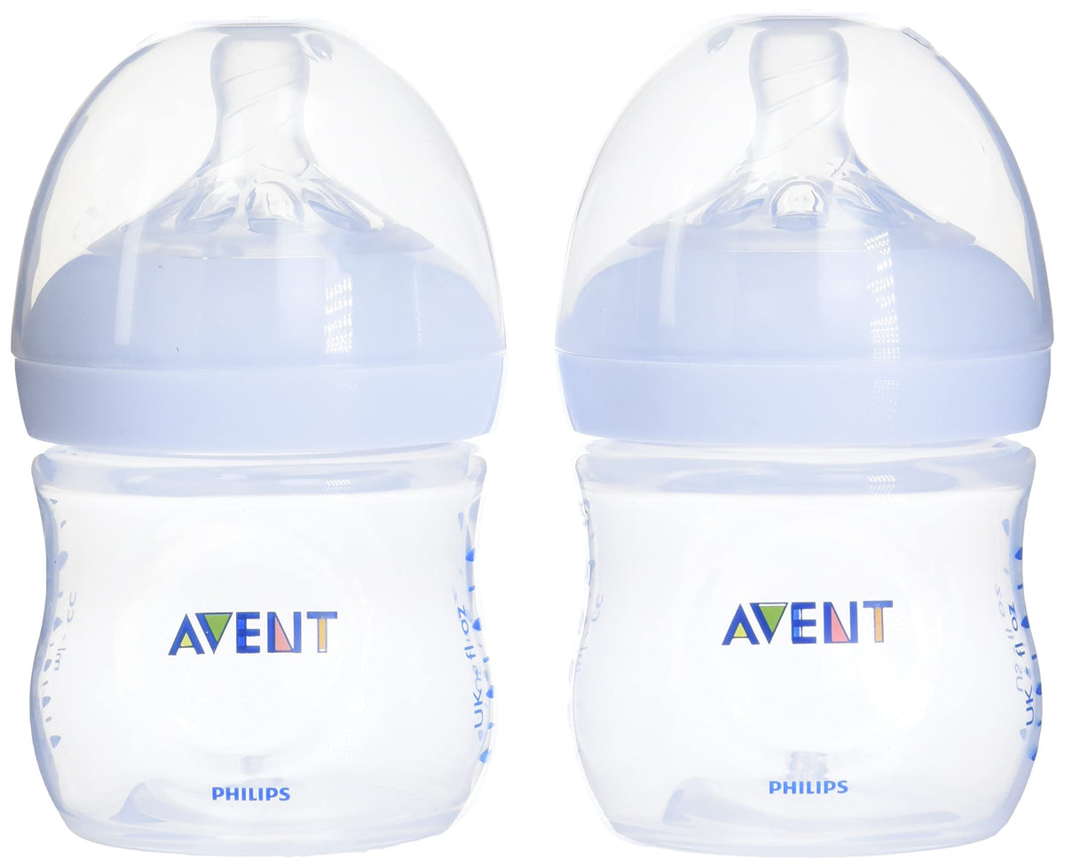 Philips Avent Natural Baby Bottle 2 Count transparent SCF010/27