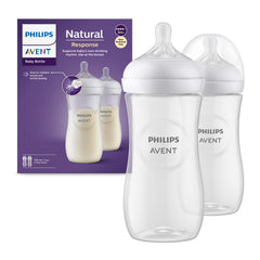 AVENT PHILIPS Natural Bottle (330ml, Pack of 2, SCF036/20)