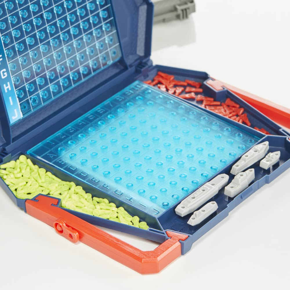 Hasbro Gaming - Battleship Classic Board Game, Strategy Board Game For Famalies & Kids Ages 7 and Up, Fun Board Game For 2 Players
