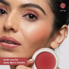 Insight Cosmetics Crème Blusher, Face Makeup, Raspberry Gelato, 3.5 gm(B-02=02)