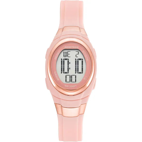 Armitron Sport Women's Digital Chronograph Resin Strap Watch, 45/7034