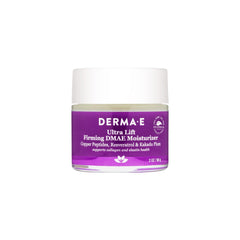 DERMA E Firming Ultra Lift DMAE Moisturizer - Alpha Lipoic Acid Face Moisturizer - Natural Skin Firming Cream – Vitamin C and Vitamin E Cream – Vegan Facial Skin Care, 2oz