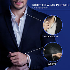 The Man Company Ocean Perfume For Men | Premium Luxury Long Lasting Fragrance Spray | Eau De Perfume 30ml (Pack Of 1)