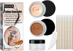 NALACAL Cover Up Makeup Waterproof, Concealer, Scar Cover Up Makeup Waterproof, Professional Skin Concealer Set for Dark Spots, Scars, Vitiligo, Body Makeup Cover