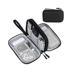 AMERTEER Electronic accessories Bag Organizer,Travel mobile electronics accessories & supplies,compatible for Charger USB Cables SD Memory Cards Earphone Flash Hard Drive Phone Power Bank