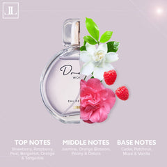 Liberty Perfume for Women, 3.4 Oz Dream Perfumes Long-Lasting Fragrance Eau de Parfum, Luxury Floral Scent for Women's Day, Mother's Day, Summer Perfume Spray
