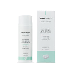 Green People Vita Min Fix Moisturiser 24-Hour Cream With Squalane (Derived from Olives) for Normal & Dry Skin, Paraben & Alcohol Free - Cruelty Free & Vegan, 50ml