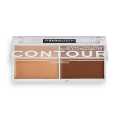 Makeup Revolution Relove Cream Contour Duo, Medium