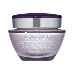 Avon Anew Platinum Day Cream - Broad Spectrum SPF 25 Skin Care with Paxillium Technology- Avon Face Cream for Women - Hypoallergenic, Non-Comedogenic, Oil-Free Facial Moisturizer - 1.7 oz