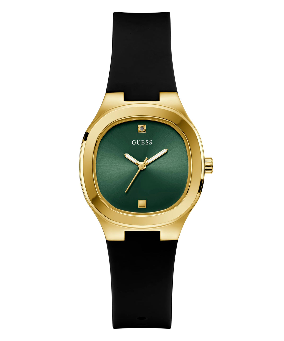 GUESS Women's 32mm Watch - Gold Tone Bracelet Champagne Dial Gold Tone Case