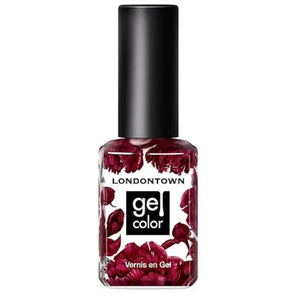 LONDONTOWN UV/LED Gel Nail Polish Long Lasting, Chip Resistant High Shine Color Glossy Deep Purple