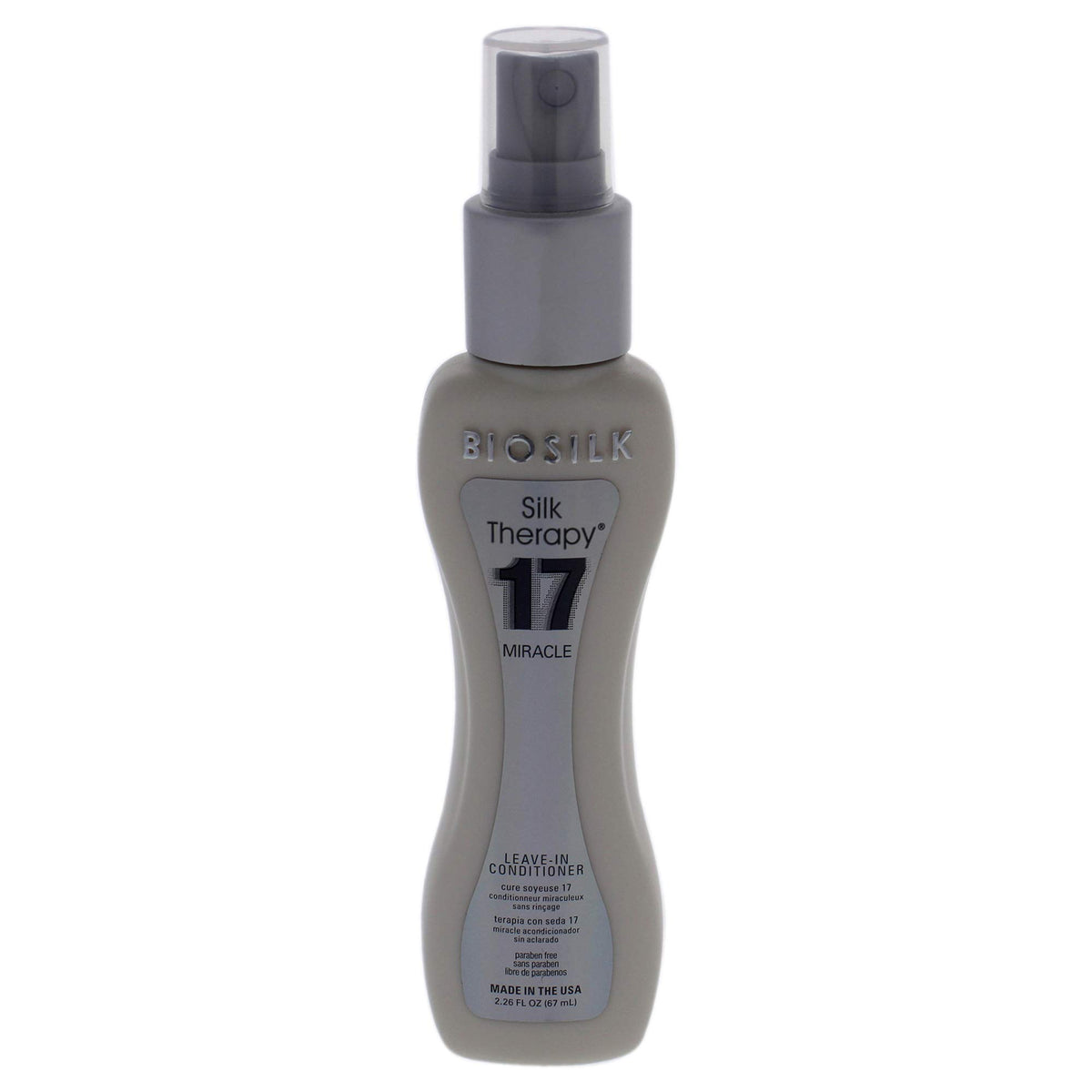 BioSilk Silk Therapy 17 Miracle Leave-In Conditioner - 2.2 oz Travel Size