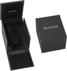 Bulova 96A234 Regatta Analogue Automatic Watch for Men, Black