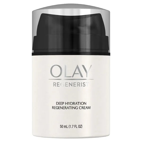 Olay Regenerist Deep Hydration Regenerating Cream Moisturizer, Anti‑Aging Face Cream with Amino‑Peptide Complex & Intense Hydration - 1.7 fl oz