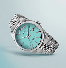 Timex Women's Analogue Quartz Watch with Stainless Steel Strap TW2V68400, Silver, bracelet