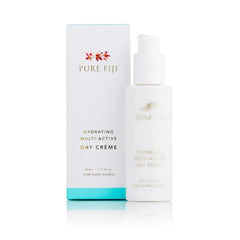 PURE FIJI Hydrating Day Face Cream Multi Active Hydrating Face Moisturizer Gel Cream to Hydrate and Smooth Skin, Natural Formula for All Skin Types - 1.7 Fl.Oz