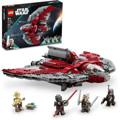 LEGO Star Wars Ahsoka Tano’s T-6 Jedi Shuttle Spaceship Toy - Star Wars Building Toys Set for Kids, Boys & Girls, Ages 9+ - Birthday Gift for Fans - 4 Minifigures - 75362