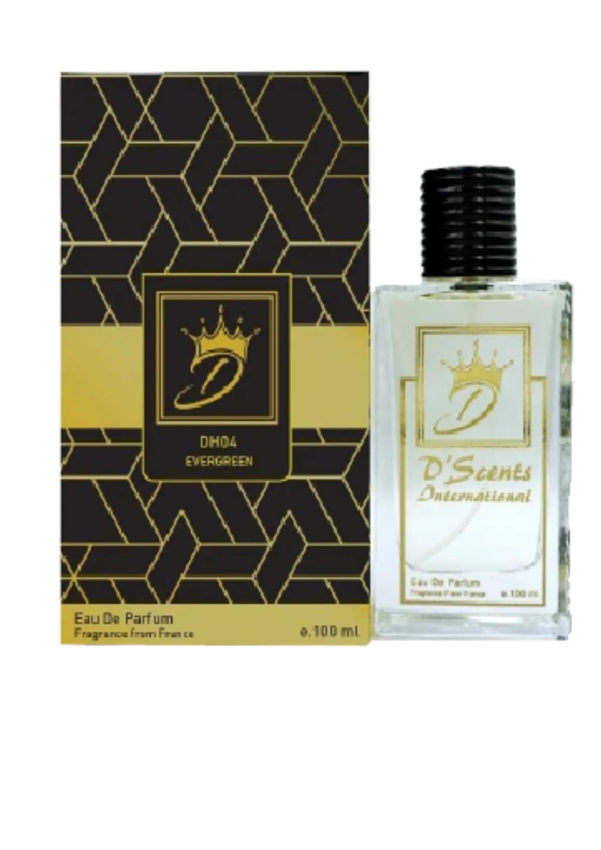 D' Scents International DH04 Evergreen by perfume, Inspired Luxury Long Lasting Fragrance For Men, Eau de Parfum, 100ml…