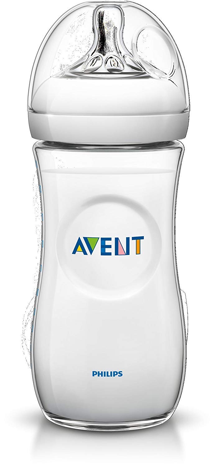 Philips AVENT 330 ml Natural Feeding Bottle (Single) transparent , SCF696/17