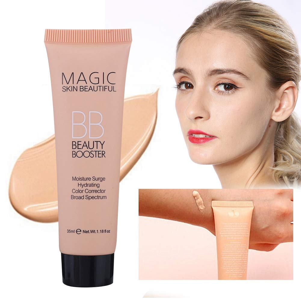 Liquid Foundation Makeup, Base Makeup Brightening Concealer Liquid Foundation Moisturizing Oil Control BB Cream Makeup Foundation(01 Icon)