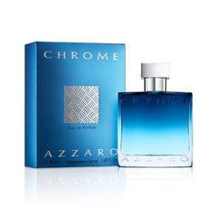 Azzaro Chrome Eau de Parfum — Mens Cologne — Fougere, Aromatic & Woody Fragrance, 1.7 Fl Oz