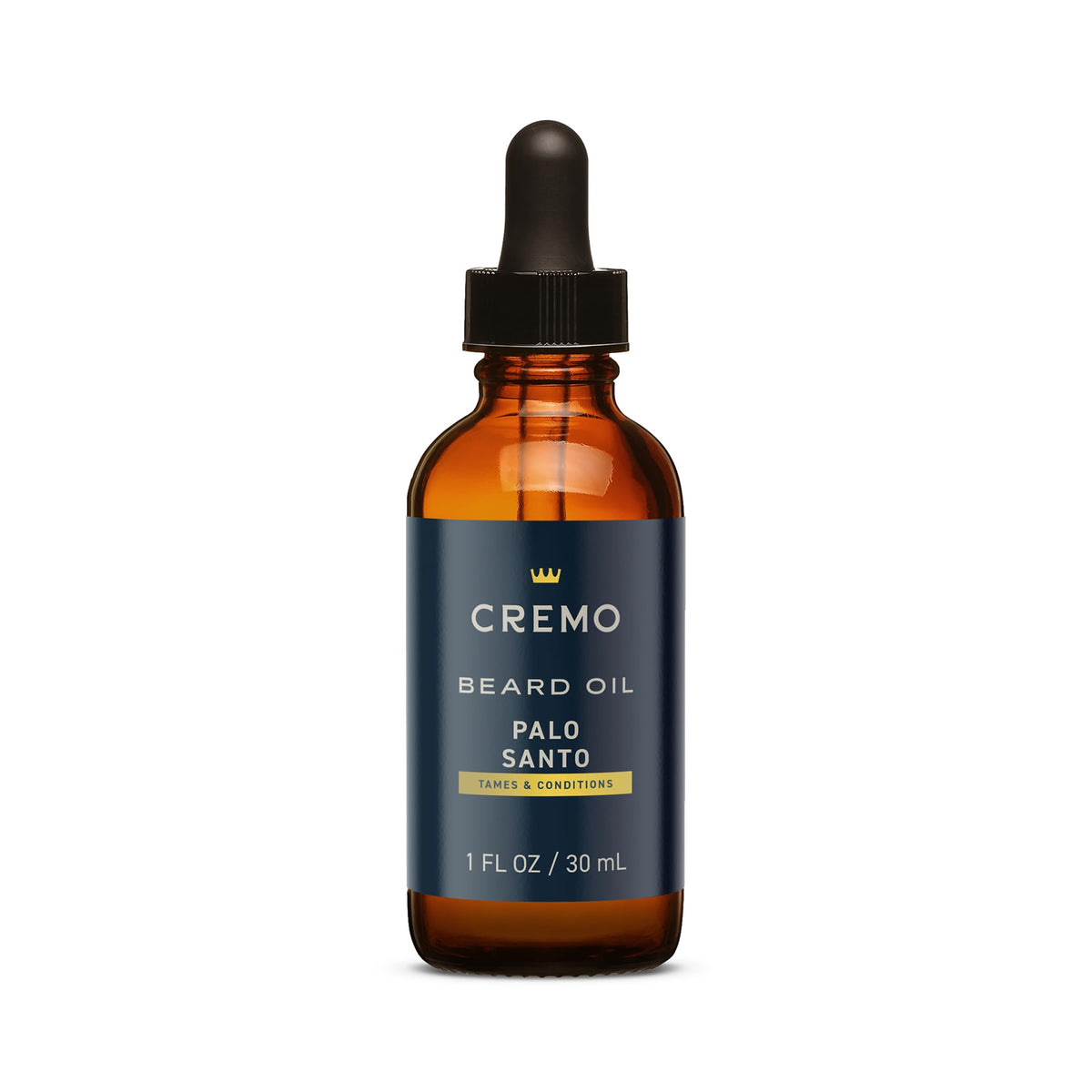 Cremo Beard Oil, Palo Santo, Restore Natural Moisture and Soften Your Beard To Help Relieve Beard Itch - 1 fl oz