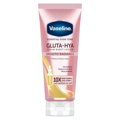 Vaseline Essential Even Tone Body Lotion Smooth Radiance, Gluta-Hya Serum Burst, 10X More Powerful than Vitamin C, Deeply Moisturising, 200ml