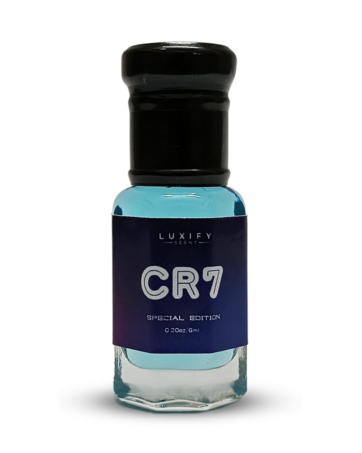 luxify scent CR7 BLUE Attar long lasting 24hr+,made with extracting original dna(pack of 1)6ml